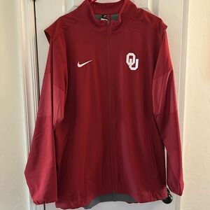 Nike Red Windbreaker Jacket